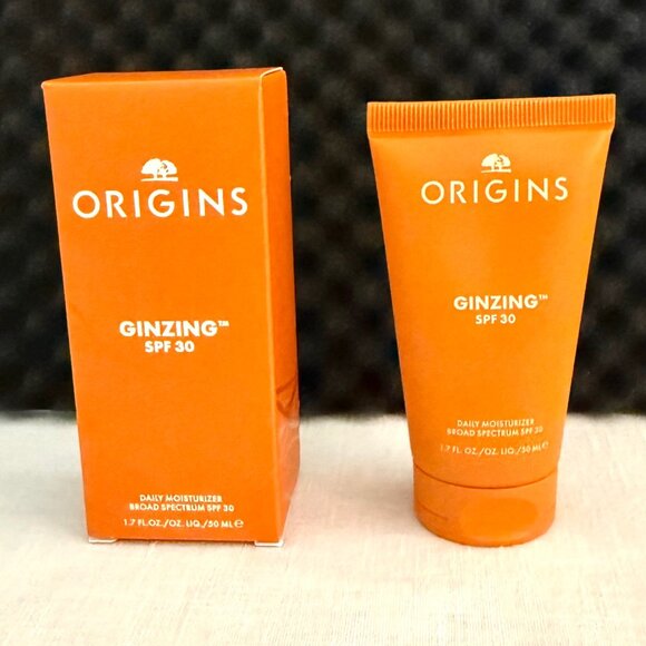 Origins Ginzing SPF 30 Daily Moisturizer Broad Spectrum Full Size 1.7 Fl Oz - Picture 4 of 6